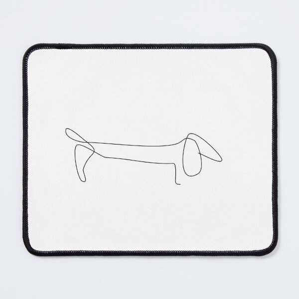 Item preview, Dog line drawing designed and sold by Maisonsucces.