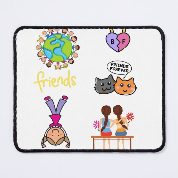 Item preview, Best Friends Sticker pack designed and sold by PinkArtDesigns.