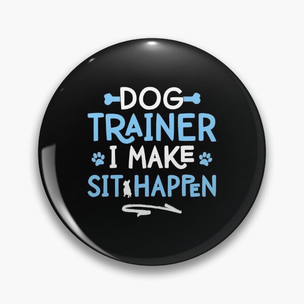 Item preview, Mens Dog Trainer I Make Sit Happen - Funny Pet Training print designed and sold by theodoros20.