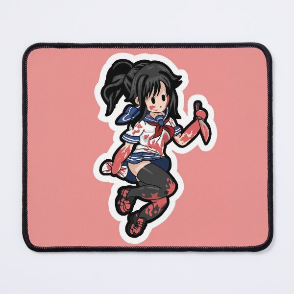 Yandere Simulator Osana Najimi (Uniform 6) Hemmed Mouse Mat for