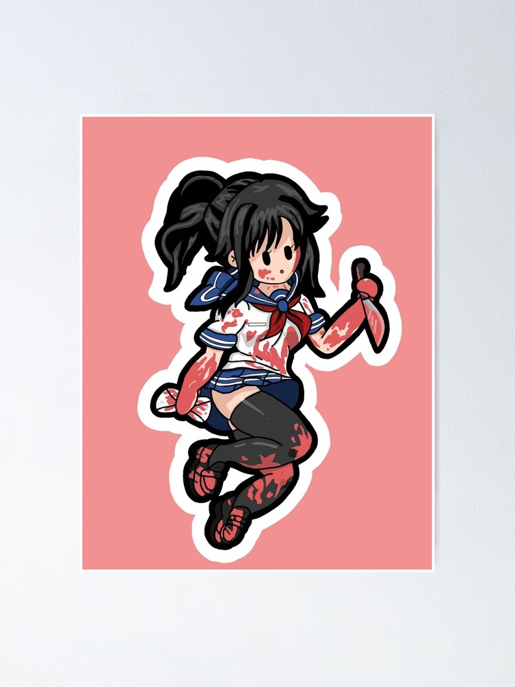 Osana Najimi Chibi - Yandere Simulator - Posters and Art Prints