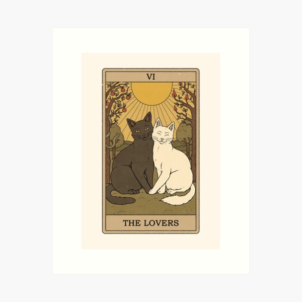 The Lovers Art Print