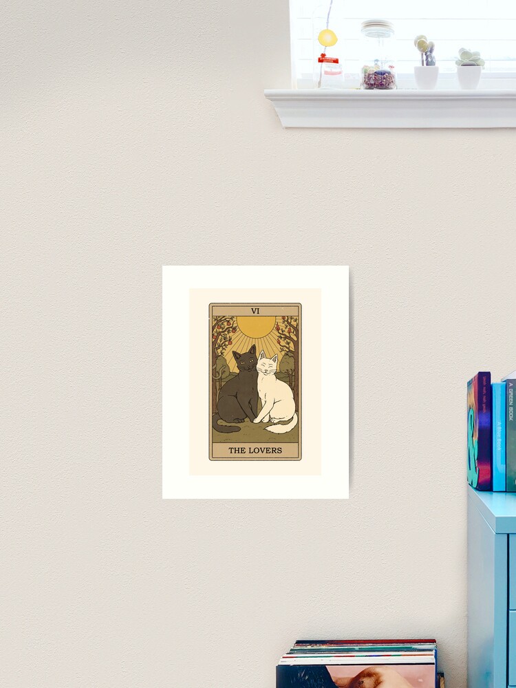 Thumbnail 1 of 3, Art Print, The Lovers designed and sold by thiagocorream.