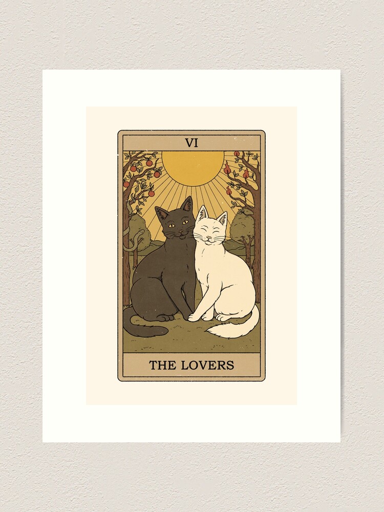 Thumbnail 2 of 3, Art Print, The Lovers designed and sold by thiagocorream.