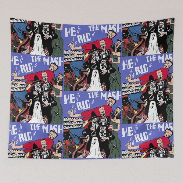 Item preview, Frankenstein Mash Song Singing Ghouls Ghost Horror Movie Poster Gift designed and sold by TheAplus.