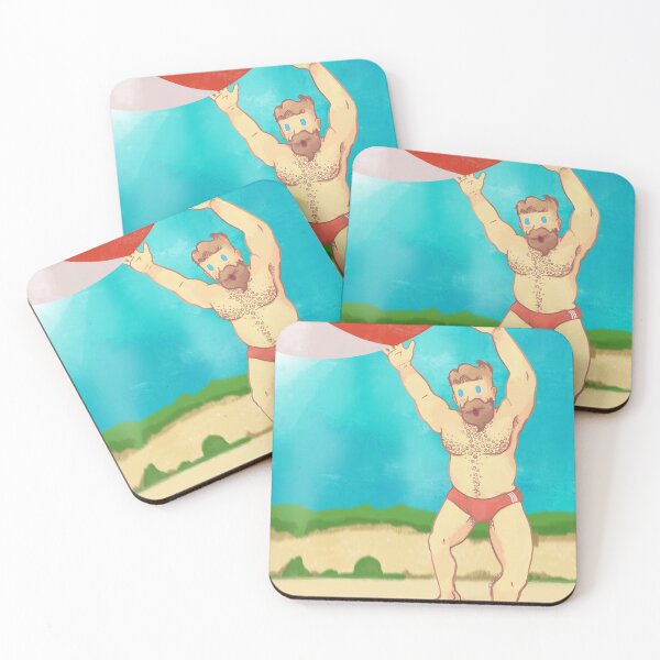 Item preview, Beard on the beach designed and sold by Juan Antonio Cortés.