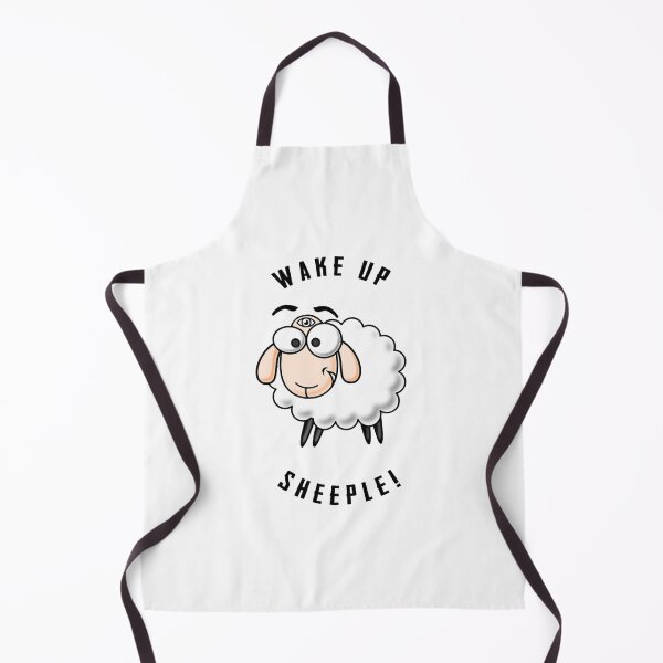 Item preview, "Wake up sheeple!" Sticker designed and sold by CARETAHARRY.