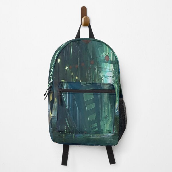 Item preview, Cyberpunk Sci Fi City designed and sold by SofiaStutio.