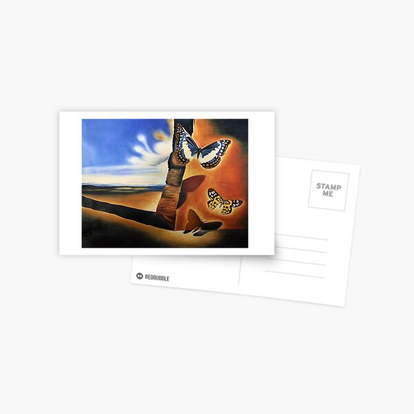 Item preview, Salvador Dali "Landscape with Butterflies" designed and sold by lava-girl.