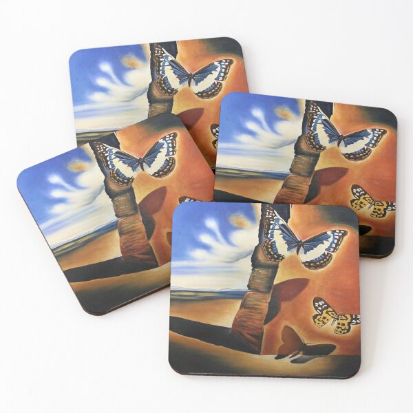 Item preview, Salvador Dali "Landscape with Butterflies" designed and sold by lava-girl.