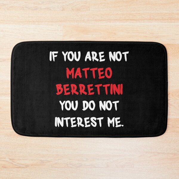 Item preview, If you are not - Matteo Berrettini designed and sold by 2Girls1Shirt.