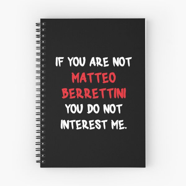 Item preview, If you are not - Matteo Berrettini designed and sold by 2Girls1Shirt.