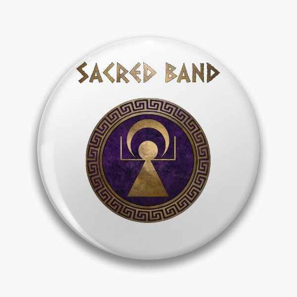 Item preview, Carthage Sacred Band Shield Symbol of Punic Goddess Tanit designed and sold by Agema Apparel.