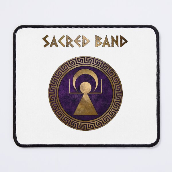 Item preview, Carthage Sacred Band Shield Symbol of Punic Goddess Tanit designed and sold by Agema Apparel.