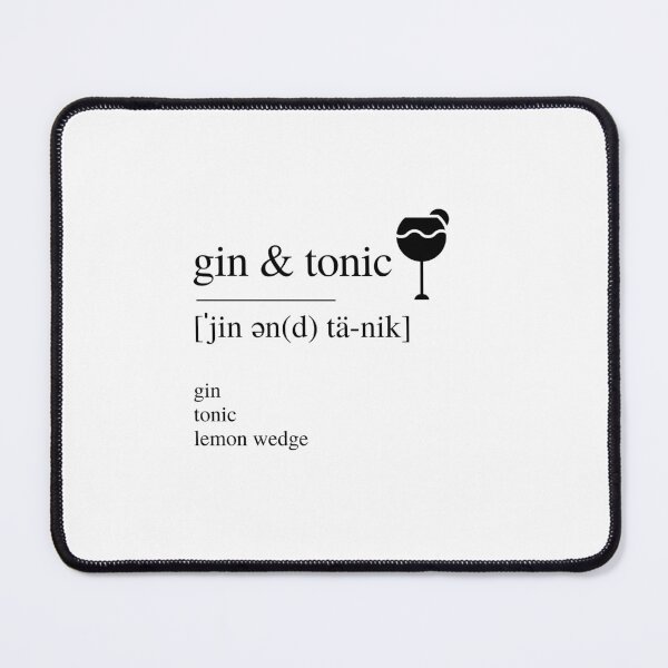 Item preview, Gin and Tonic cocktail designed and sold by ALushLifeManual.