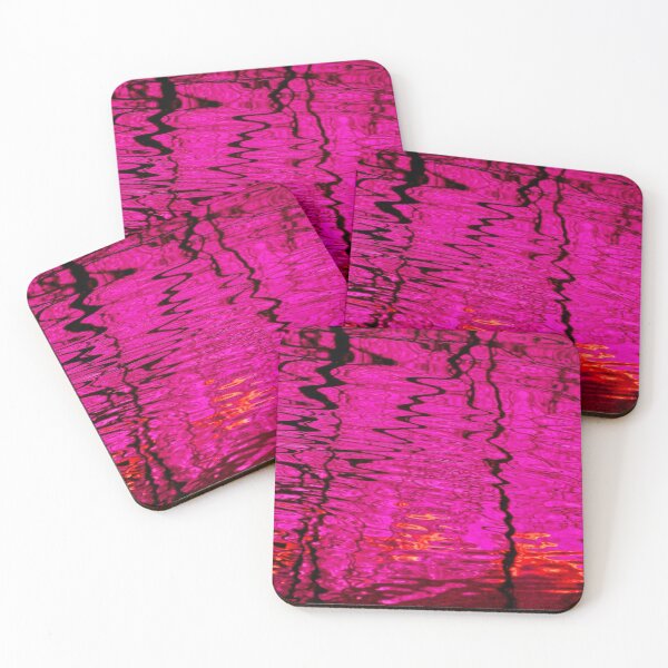 Item preview, Cold reflections no7 pink designed and sold by Kiran-Fine-Art.