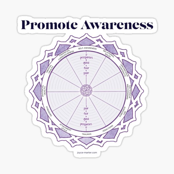 Promote Awarness Sticker