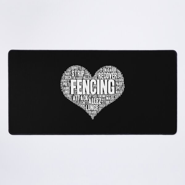 Item preview, Fencing Heart Saber Epee Fence Gift product designed and sold by theodoros20.