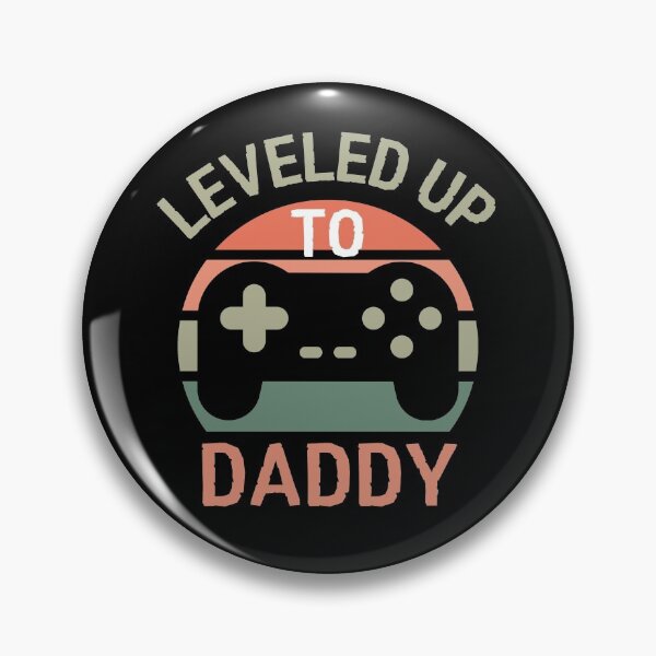 Item preview, Leveled up to daddy designed and sold by cubic-shop.
