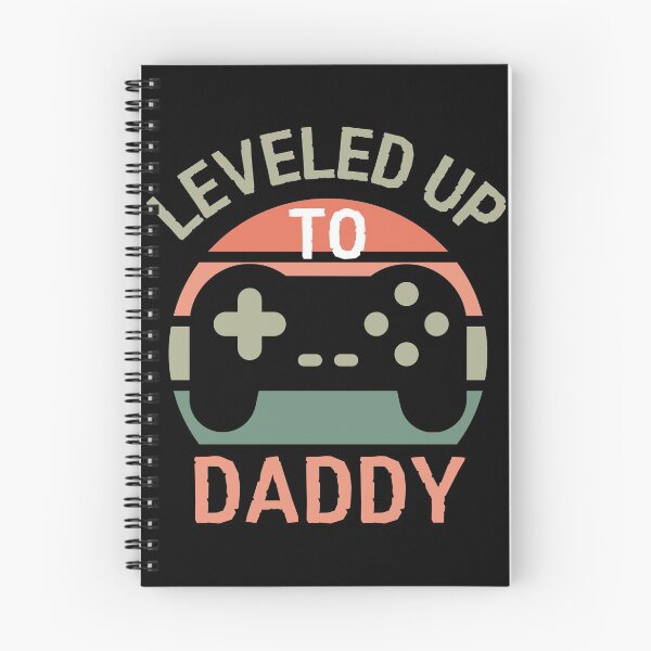Item preview, Leveled up to daddy designed and sold by cubic-shop.