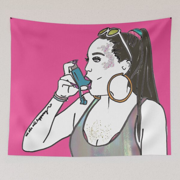 Item preview, Breathe Scheana designed and sold by Katsillustration.