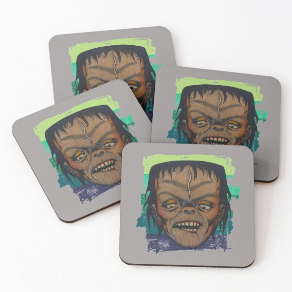 Item preview, Frankenstein Head Horror Movie Poster Gift designed and sold by TheAplus.