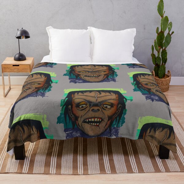 Item preview, Frankenstein Head Horror Movie Poster Gift designed and sold by TheAplus.