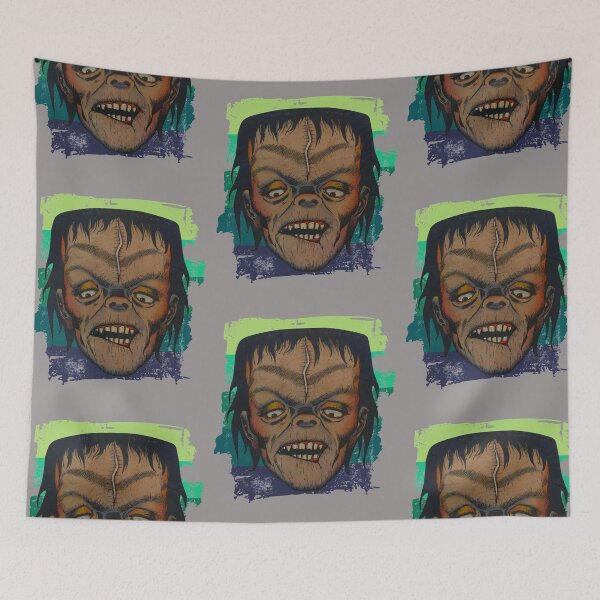 Item preview, Frankenstein Head Horror Movie Poster Gift designed and sold by TheAplus.
