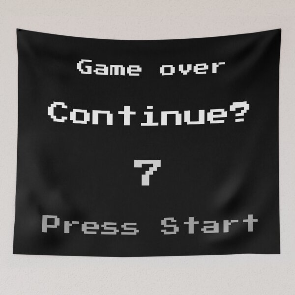 Item preview, Continue 8-bit designed and sold by KuroSanji11.