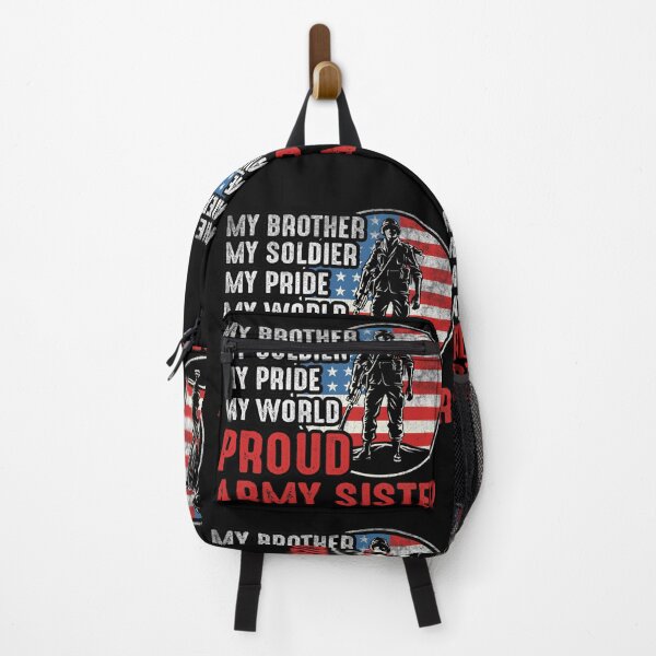 Item preview, My Brother Is My Soldier-Hero  Army Quote Sister Military designed and sold by LAXIR.