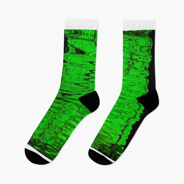 Item preview, Cold reflections no8 green designed and sold by Kiran-Fine-Art.