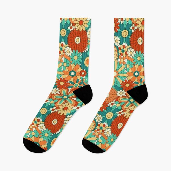 Item preview, Groovy Colorful Flowers  designed and sold by Ksaavet.