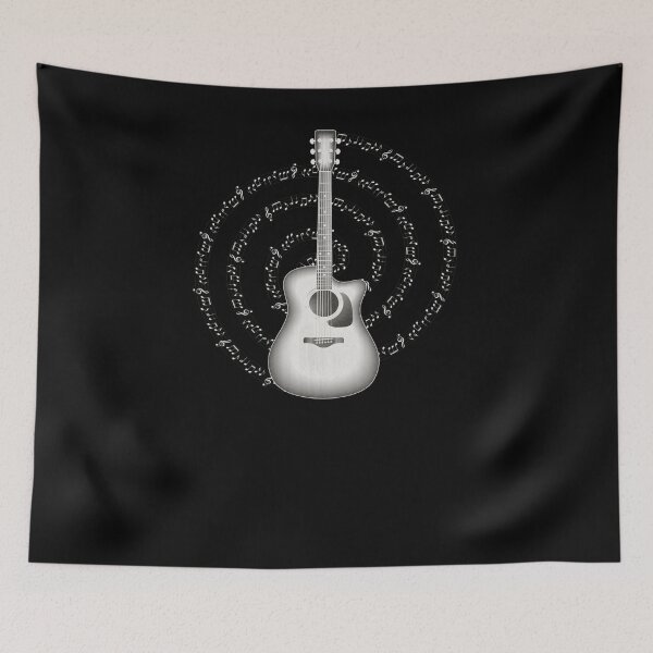 Item preview, Vintage Acoustic Guitar For Guitar Players designed and sold by alyedel.