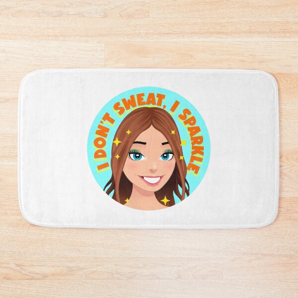 Item preview, Sparkle Self Love Shining Star I Don't Sweat designed and sold by StickerbashCo.