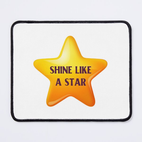 Item preview, Shine Like A Star Shine Bright Motivational Phrases designed and sold by StickerbashCo.