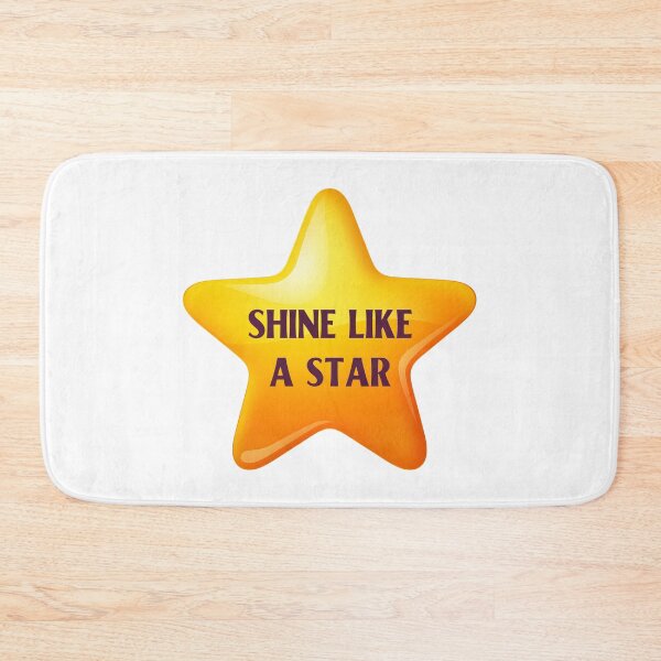Item preview, Shine Like A Star Shine Bright Motivational Phrases designed and sold by StickerbashCo.