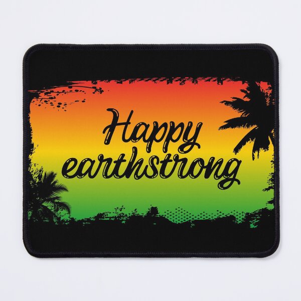 Item preview, Happy Earthstrong Jamaican Rasta Birthday Slang designed and sold by HotHibiscus.