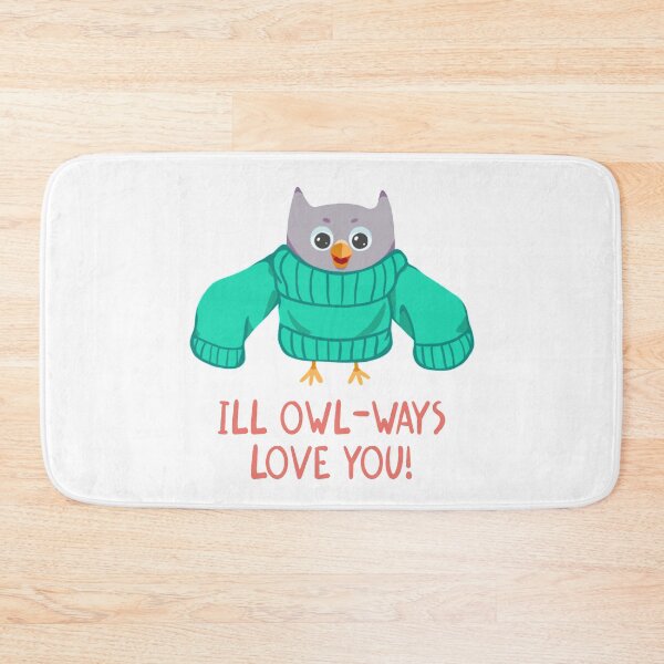 Item preview, Pun Phrases I Love You Cute Love Owlways designed and sold by StickerbashCo.