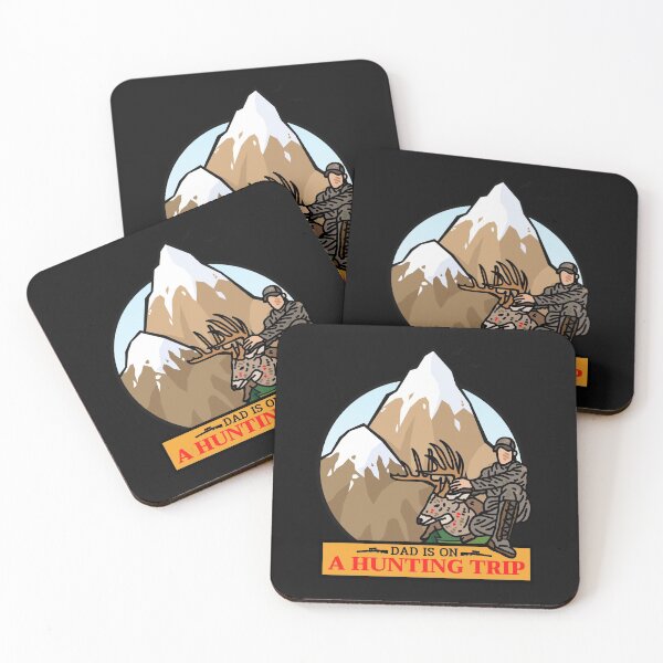Item preview, Dad Is On A Hunting Stickers designed and sold by SugarrMonkey.