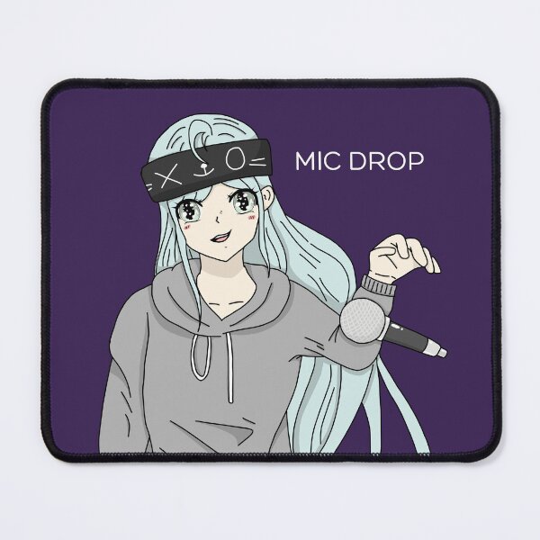 Item preview, MIC Drop - K-Pop Anime Girl designed and sold by STUDIO-72.