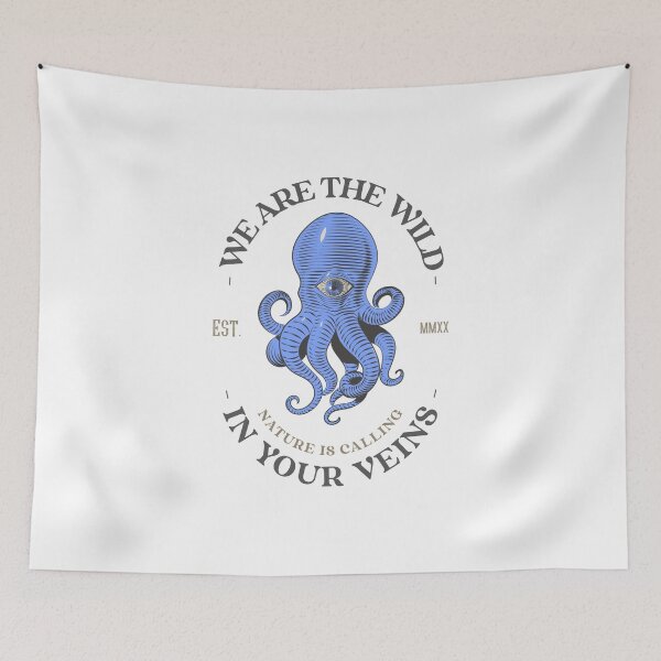 Item preview, Octopus Squirt Shirt Esotheric Snake Tarot Moon Boho Moon Phases designed and sold by GionaSophia.