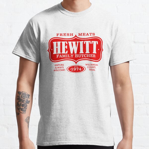 Texas Chainsaw Family Butcher Tribute Classic T-Shirt