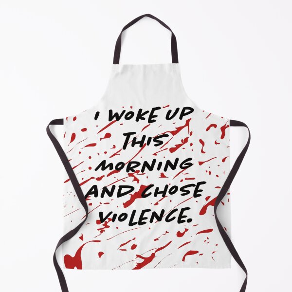 Item preview, i woke up this morning and chose violence. designed and sold by reubenlevi.