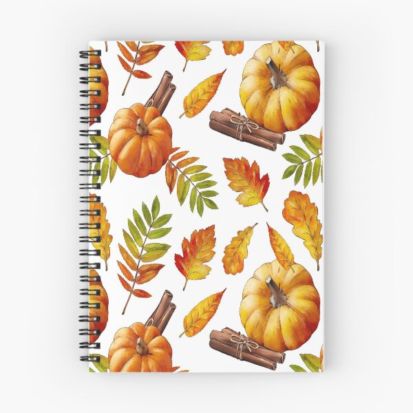 Item preview, Fall Duvet Cover | Vintage Floral Fall Duvet Cover | Watercolor Pumpkin Fall Duvet Cover designed and sold by FirstTouch.