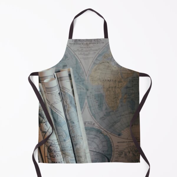 Item preview, World map and Rolled maps designed and sold by mycloudzdesign.