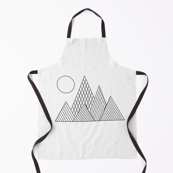 Item preview, Simple geometry mountains design designed and sold by Good-tees.