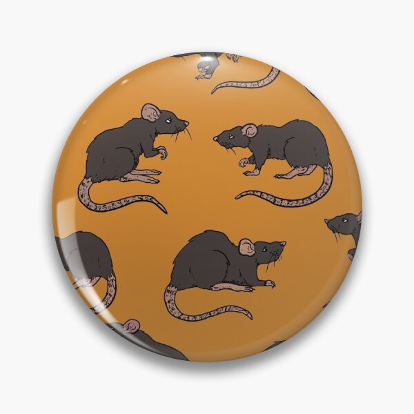 Item preview, Halloween Rat Pattern designed and sold by RootSpellStudio.