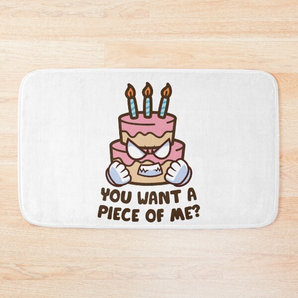 Item preview, You Want A Piece Of Me Funny Birthday Cake Piece Of Cake designed and sold by StickerbashCo.