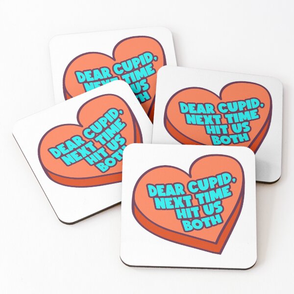 Item preview, Cupid Love Funny Sayings Dear Cupid designed and sold by StickerbashCo.
