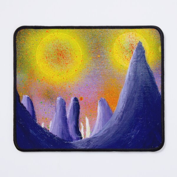 Item preview, Alien Mountain Range designed and sold by InfinitePathArt.